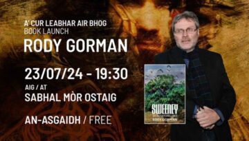 Cur air bhog leabhar ùr le Rody Gorman