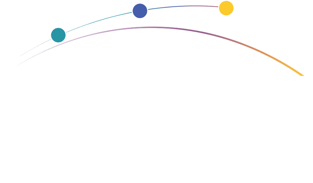Tòisich Logo White