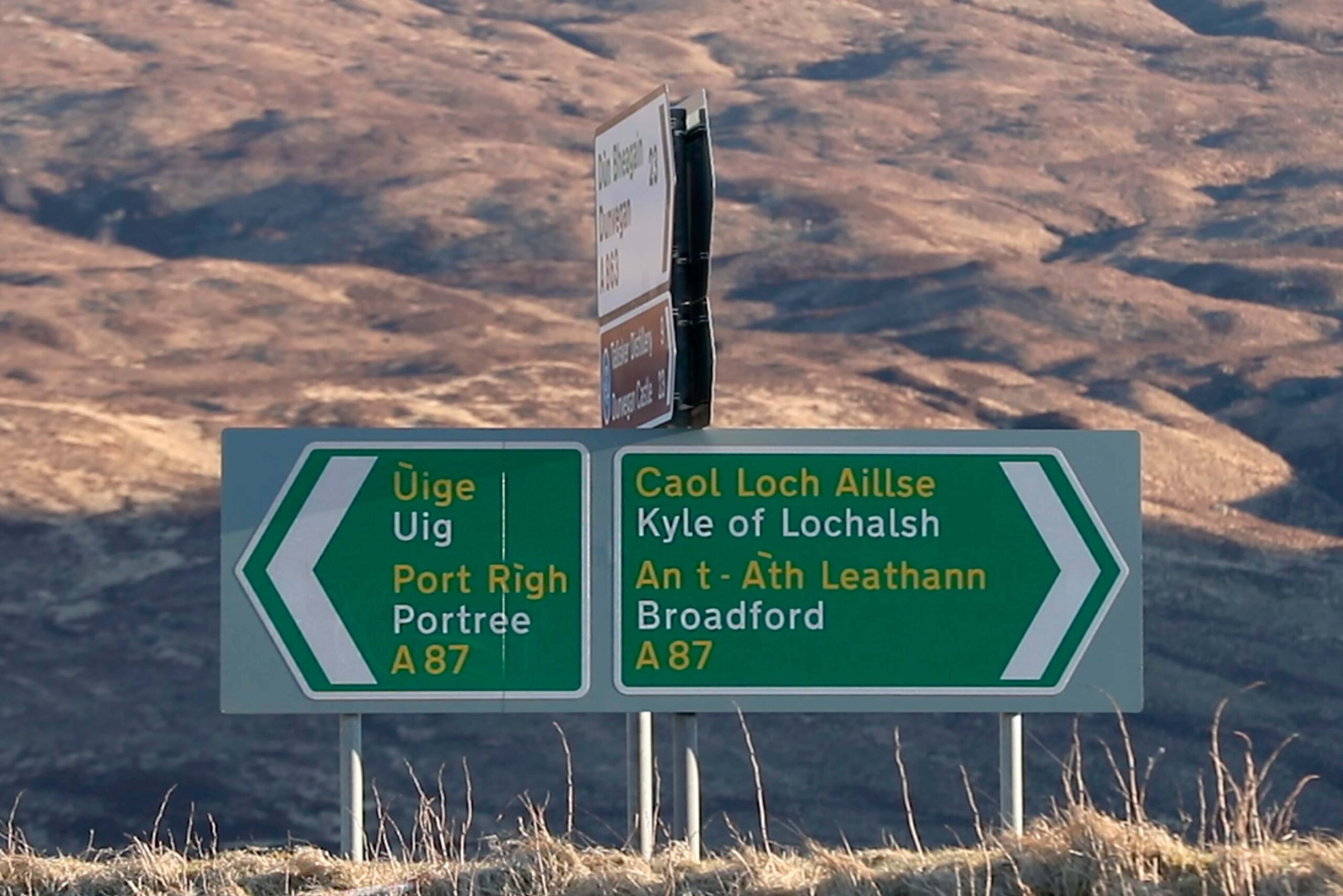Road Sign - Isle of Skye